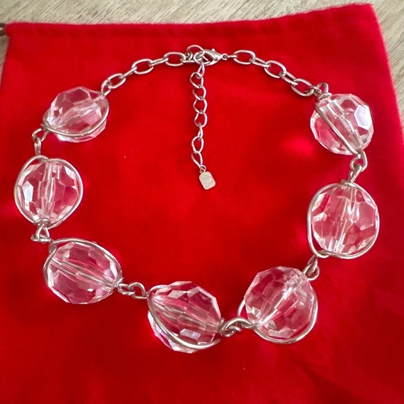 Vintage Large Lucite Necklace - Picture 2 of 5